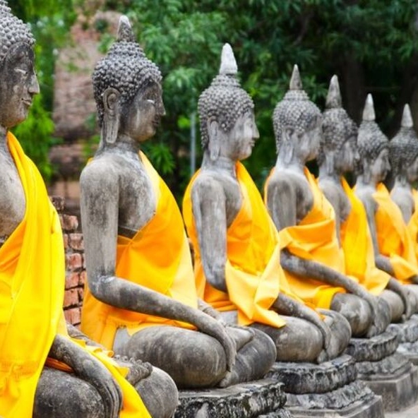 Marble and Reclining Buddha