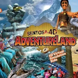Sentosa 4D AdventureLand - 2 Rides